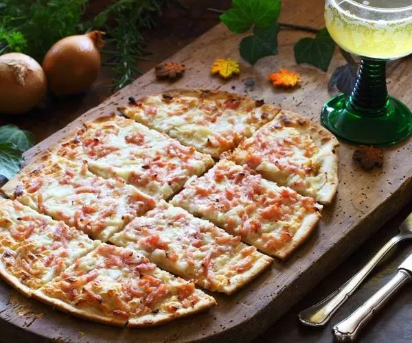 Pizza lardons