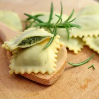 Ravioles du Dauphiné aux escargots et à ail