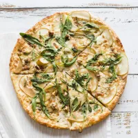 top-view-pizza-white-table